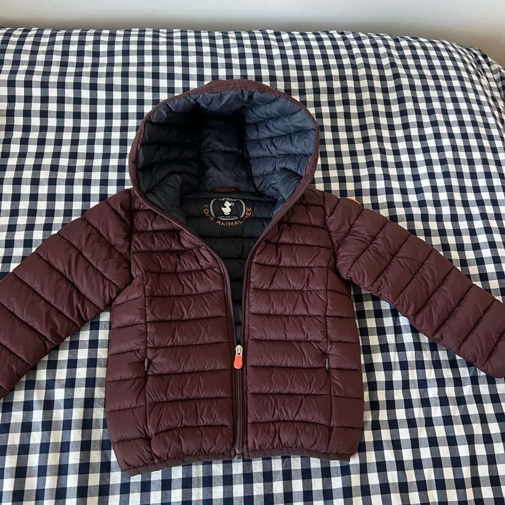 Kids Puffer Jacket - Brown